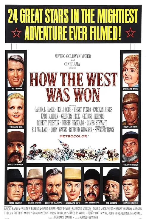 How the West Was Won film posteri