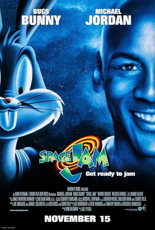 Space Jam film posteri
