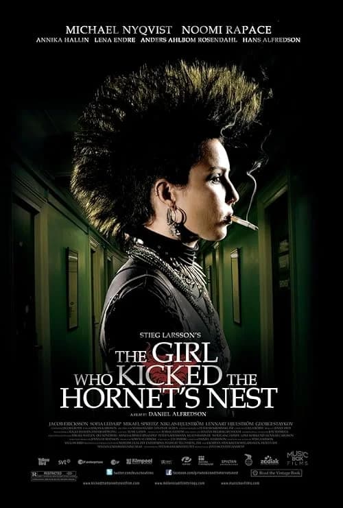 The Girl Who Kicked the Hornet's Nest film posteri