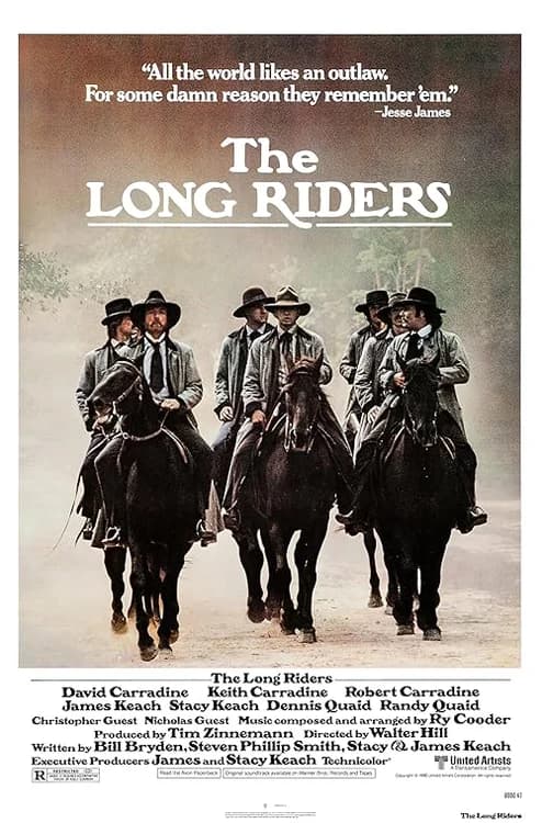 The Long Riders film posteri