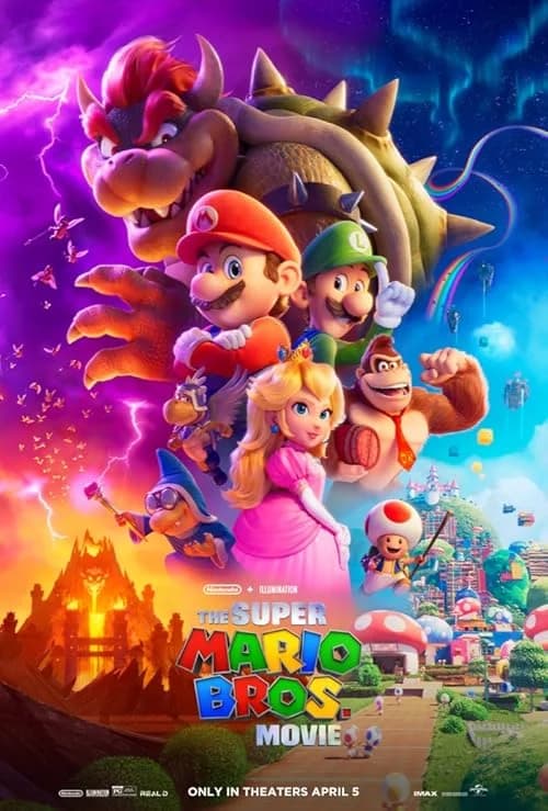 The Super Mario Bros. Movie film posteri