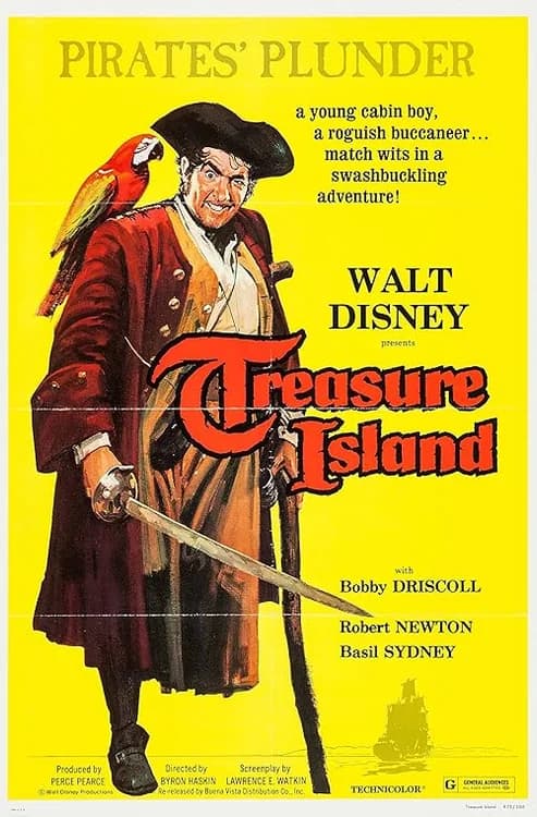 Treasure Island film posteri